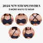 NovaMomma Full Support Non-Slip Convertible Bandeau Bra