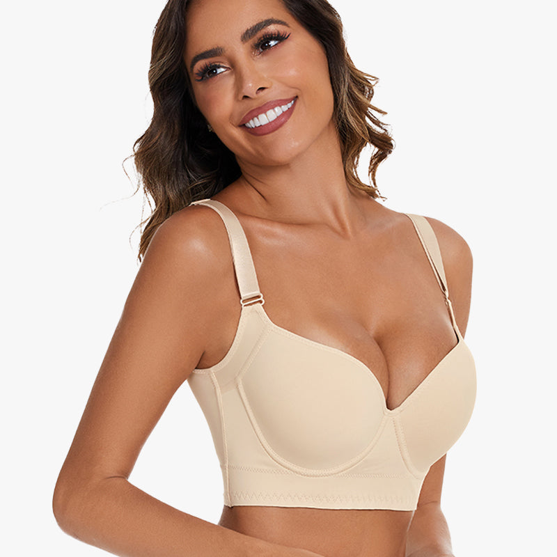 NovaMomma® Full-Coverage Back Smoothing Bra