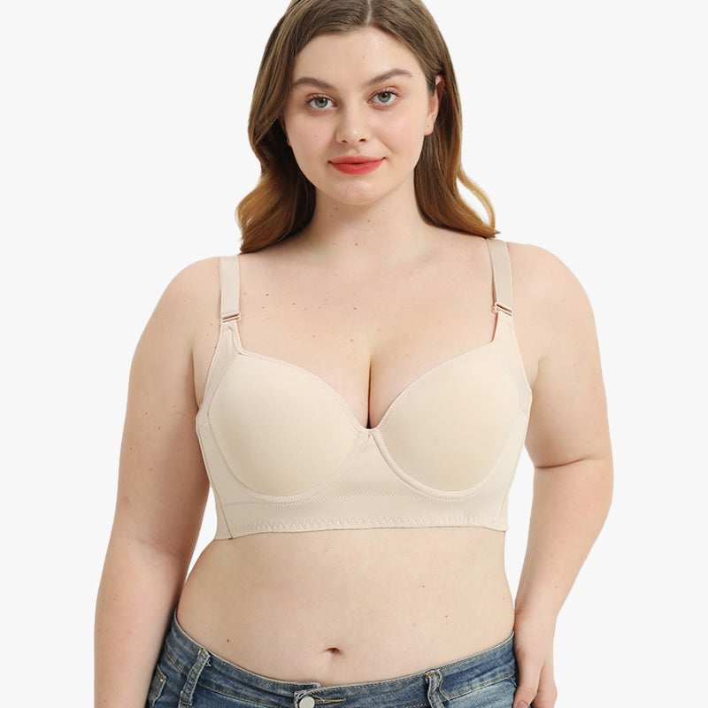 NovaMomma® Full-Coverage Back Smoothing Bra