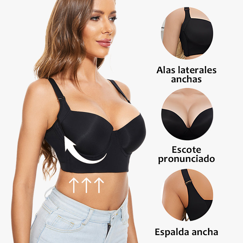 NovaMomma® Full-Coverage Back Smoothing Bra