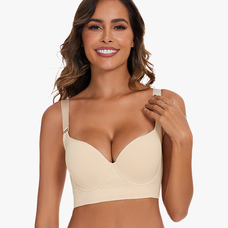 NovaMomma® Full-Coverage Back Smoothing Bra