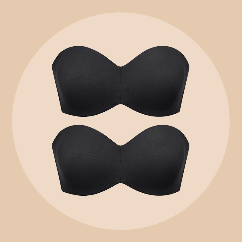 NovaMomma Full Support Non-Slip Convertible Bandeau Bra