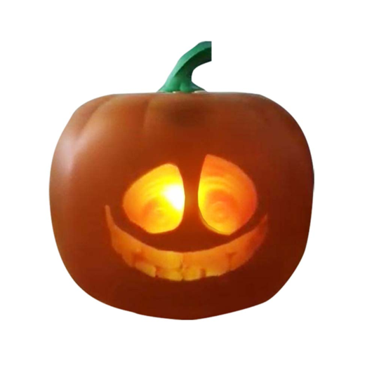 🎃Halloween Talking Animated Pumpkin with Built-In Projector & Speaker🔥