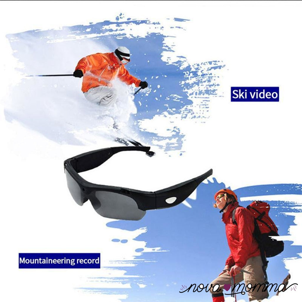 Amazing Spy Sunglasses| Audio Microphone| Hd Camera| 120°Wide Angle Lens