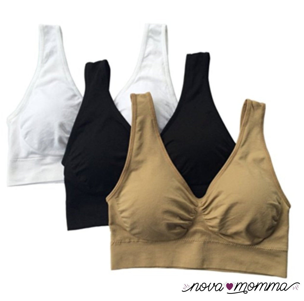 Comfortable Wireless Bra Sale (Set Of 3)