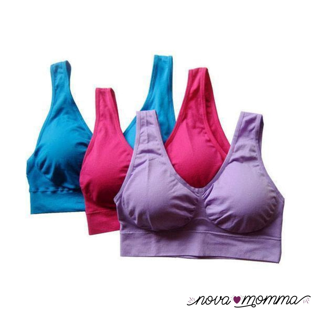 Comfortable Wireless Bra Sale (Set Of 3)