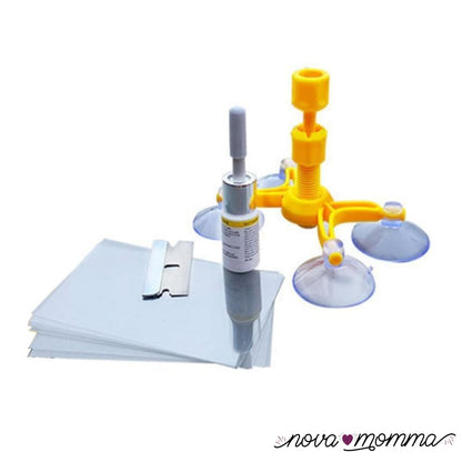 Cracked Glass Repair Kit Yellow