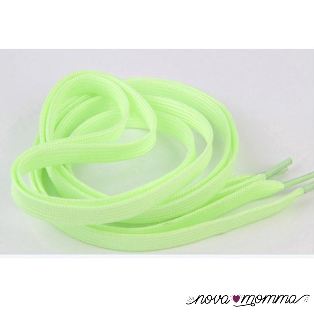 Creative Led Fluorescent Shoelaces Green