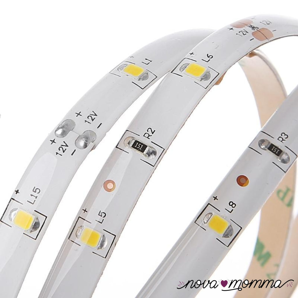 Dual Motion Activated Bed Light Flexible Led Strip Sensor Night With Automatic