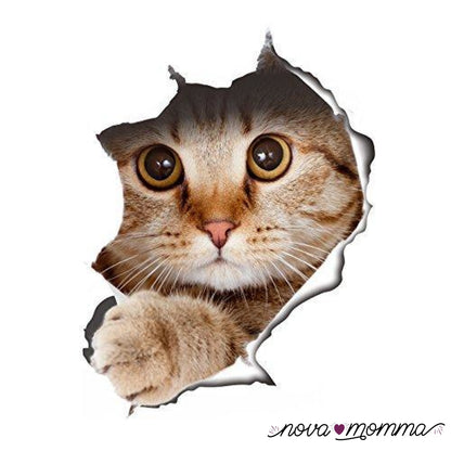 Exclusive 3D Pet Decals Cat 1