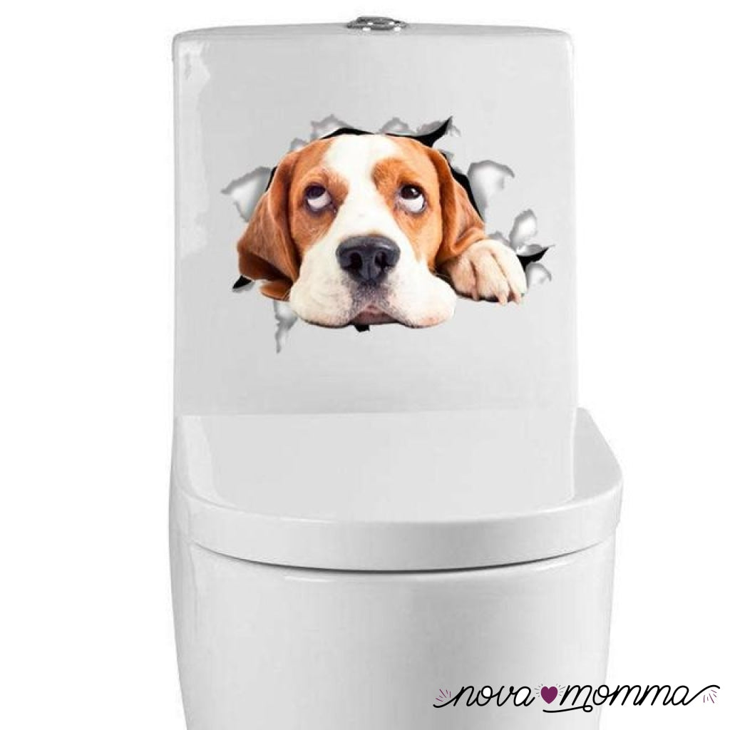 Exclusive 3D Pet Decals Dog 3