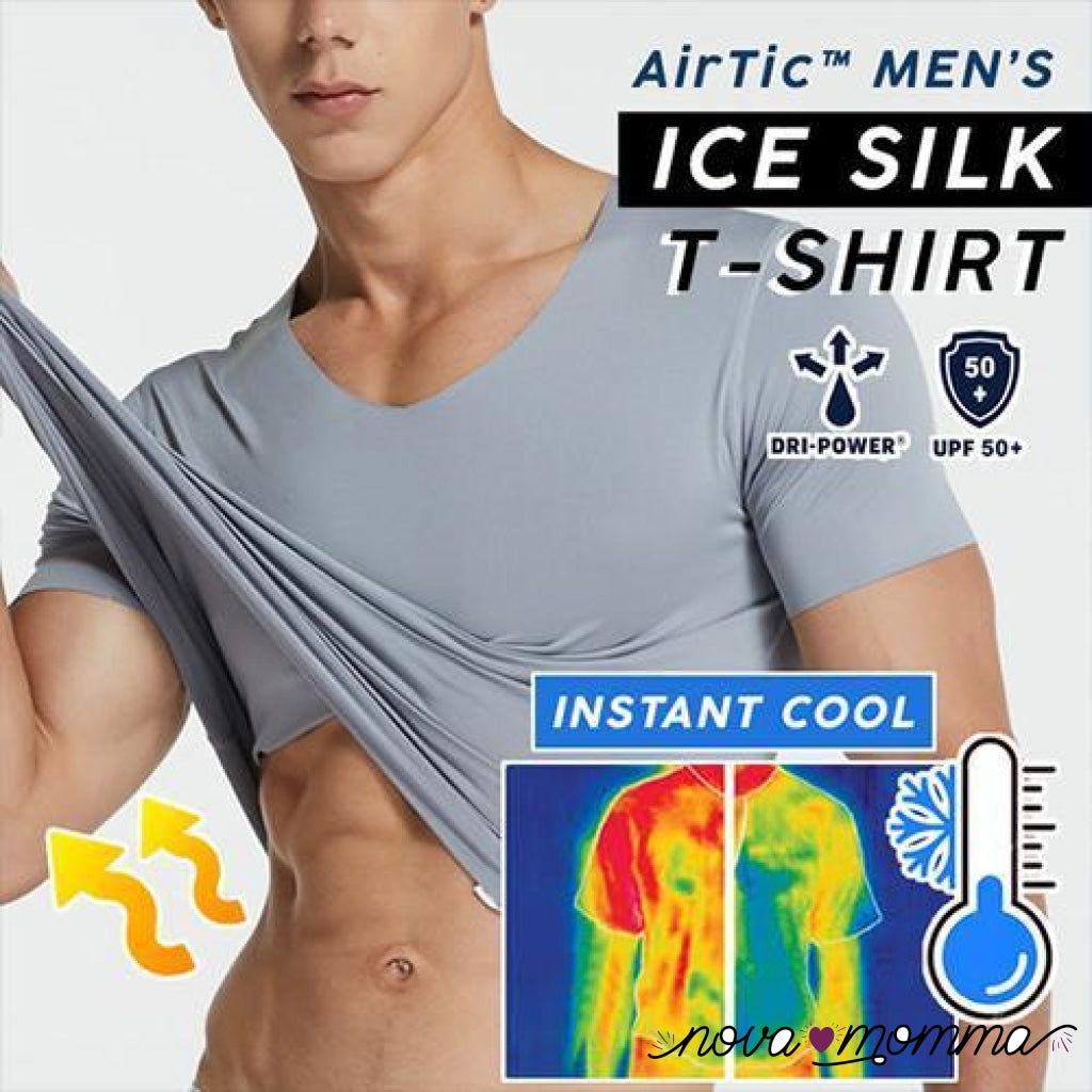 Fathers Day Promotion--Ice Silk Anti-Dirty Waterproof Quick Dry T-Shirt