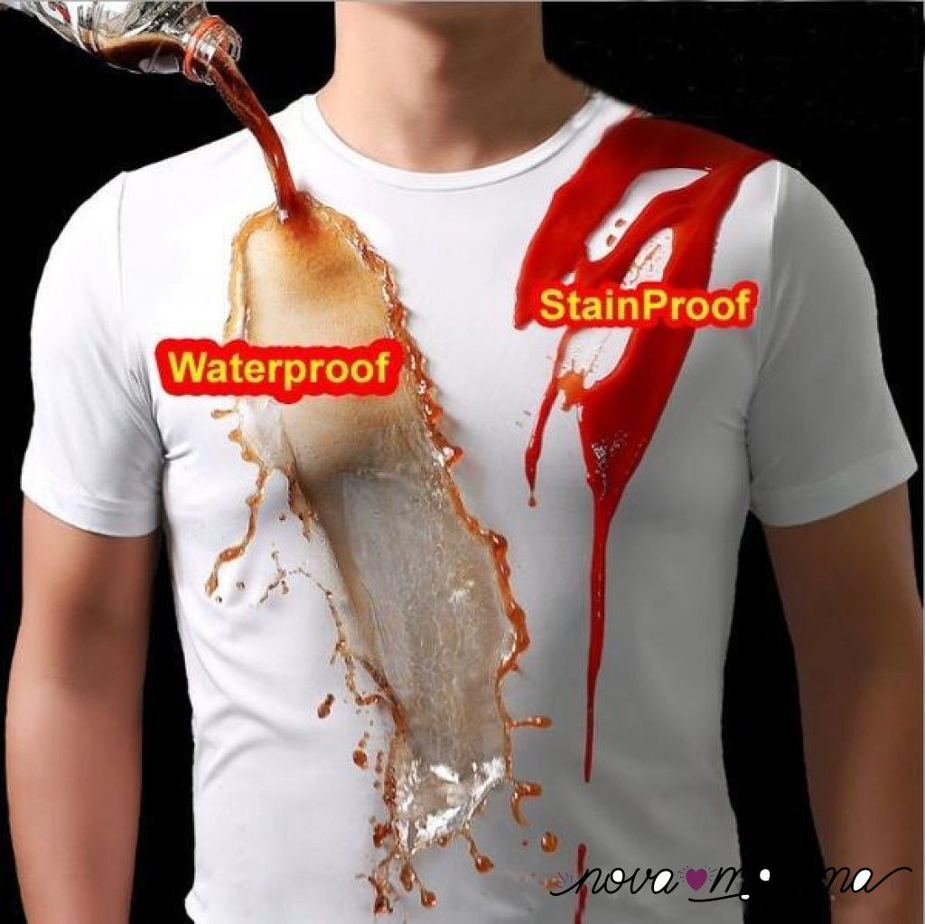 Fathers Day Promotion--Ice Silk Anti-Dirty Waterproof Quick Dry T-Shirt