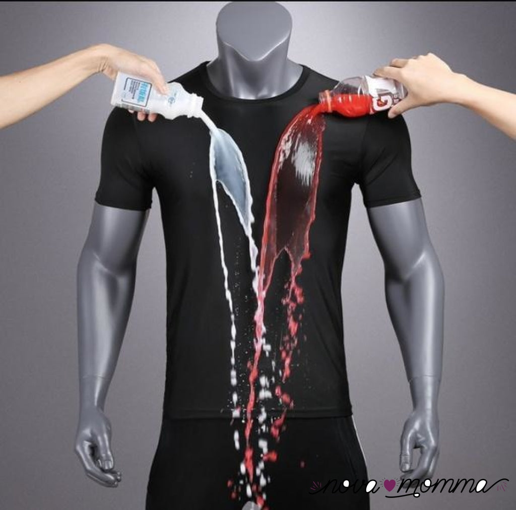 Fathers Day Promotion--Ice Silk Anti-Dirty Waterproof Quick Dry T-Shirt