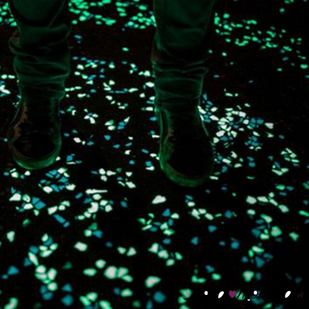 Glow-In-The-Dark Garden Pebbles