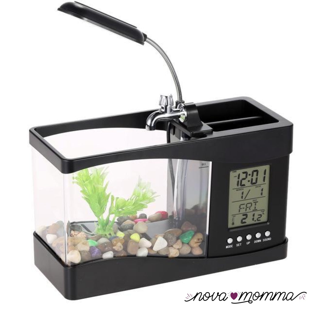 Intelligent Mini Fish Tank Black / M