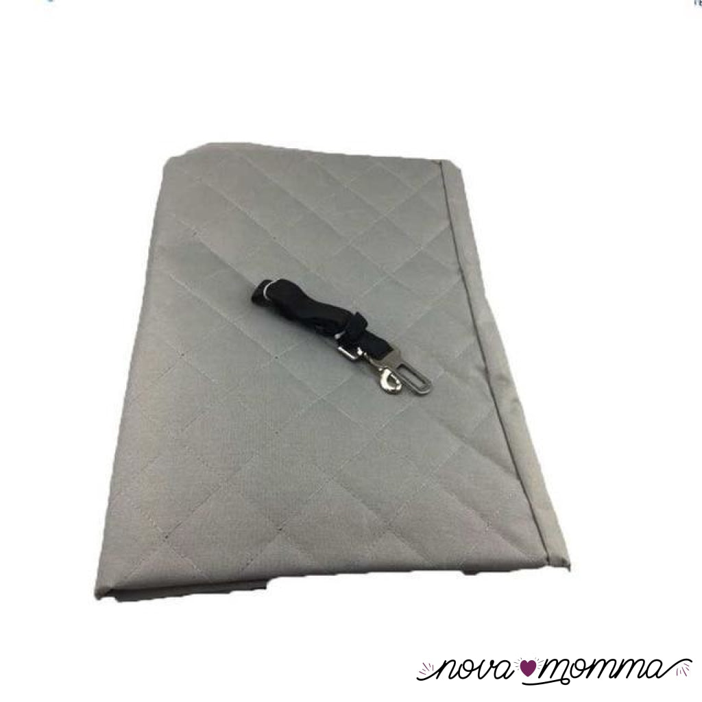 Luxury Waterproof Pet Seat Cover For Cars Gray / 140X150Cm