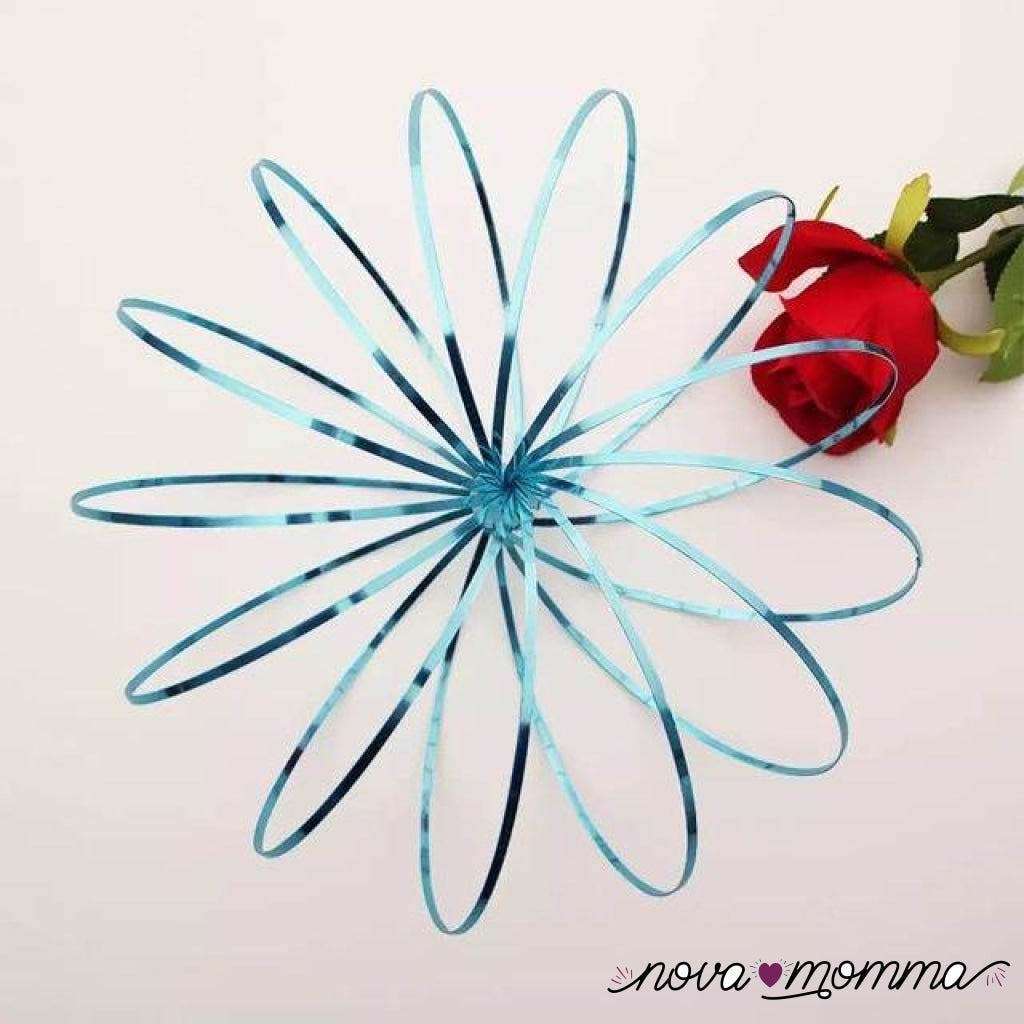 Magic Flow Ring - The Amazing Interactive Kinetic Toy Blue