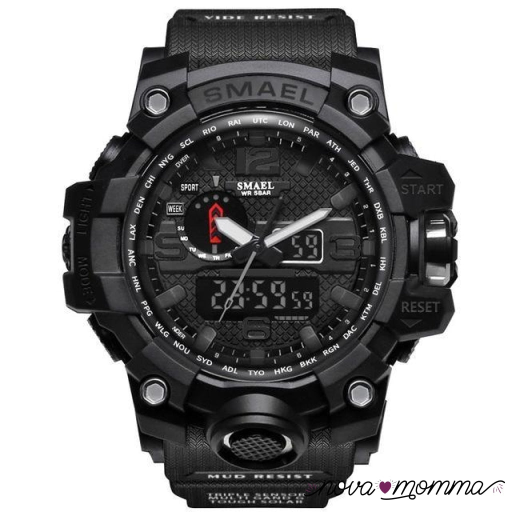 Military Sports Watch Black