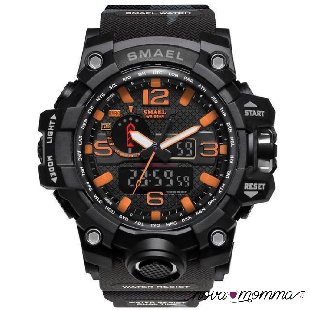 Military Sports Watch Orange M