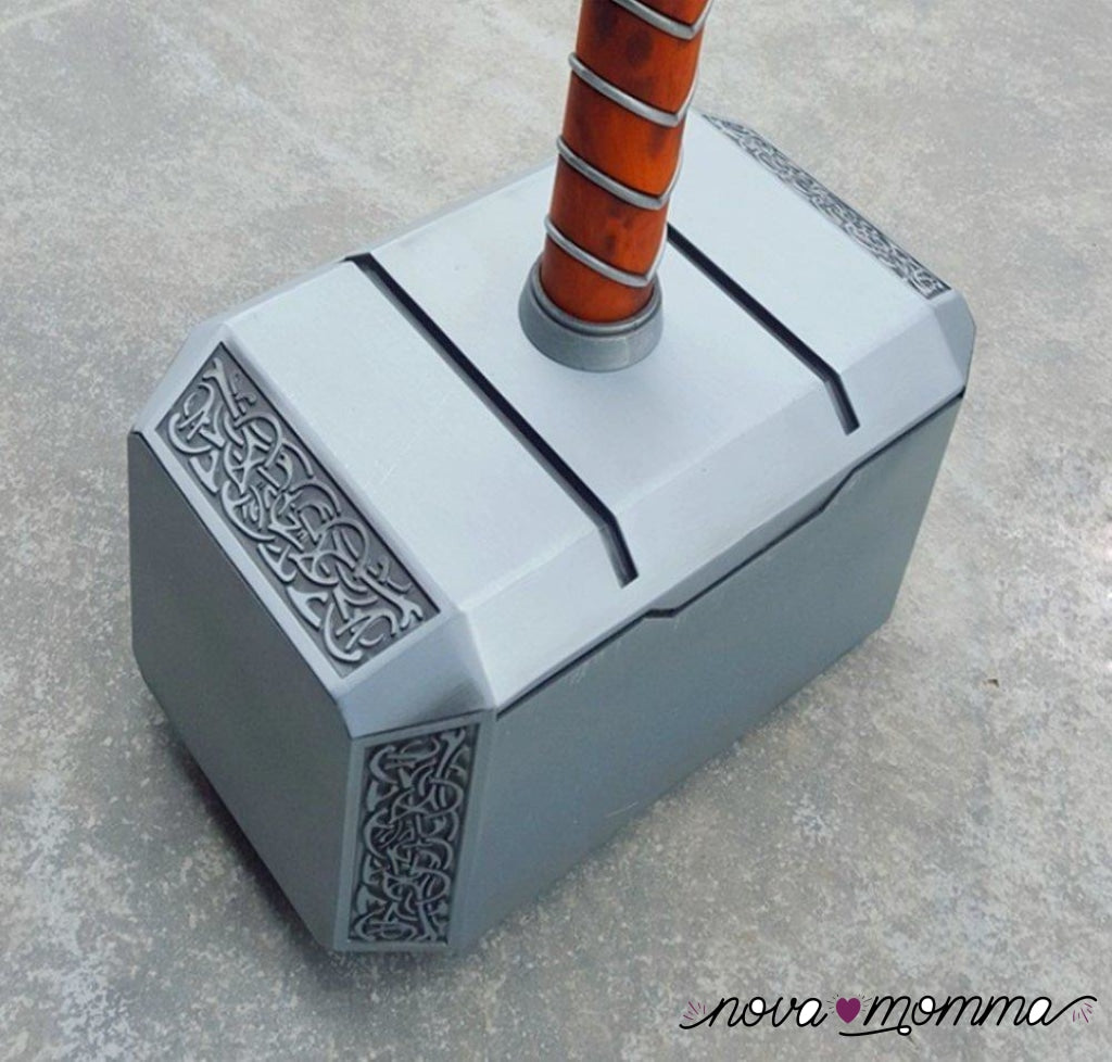 Mjolnir Thor Solid Adult Hammer Collectible Replica