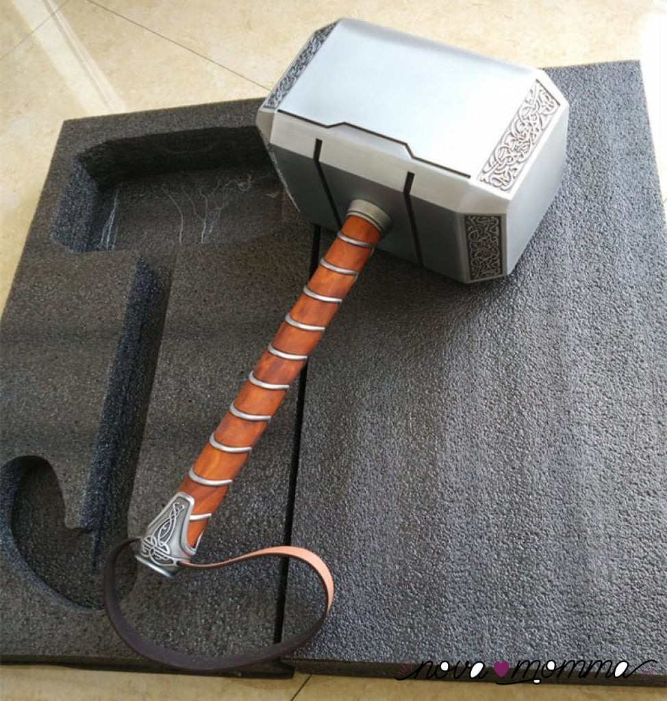 Mjolnir Thor Solid Adult Hammer Collectible Replica Big - 44Cm Or 17.3 Inch