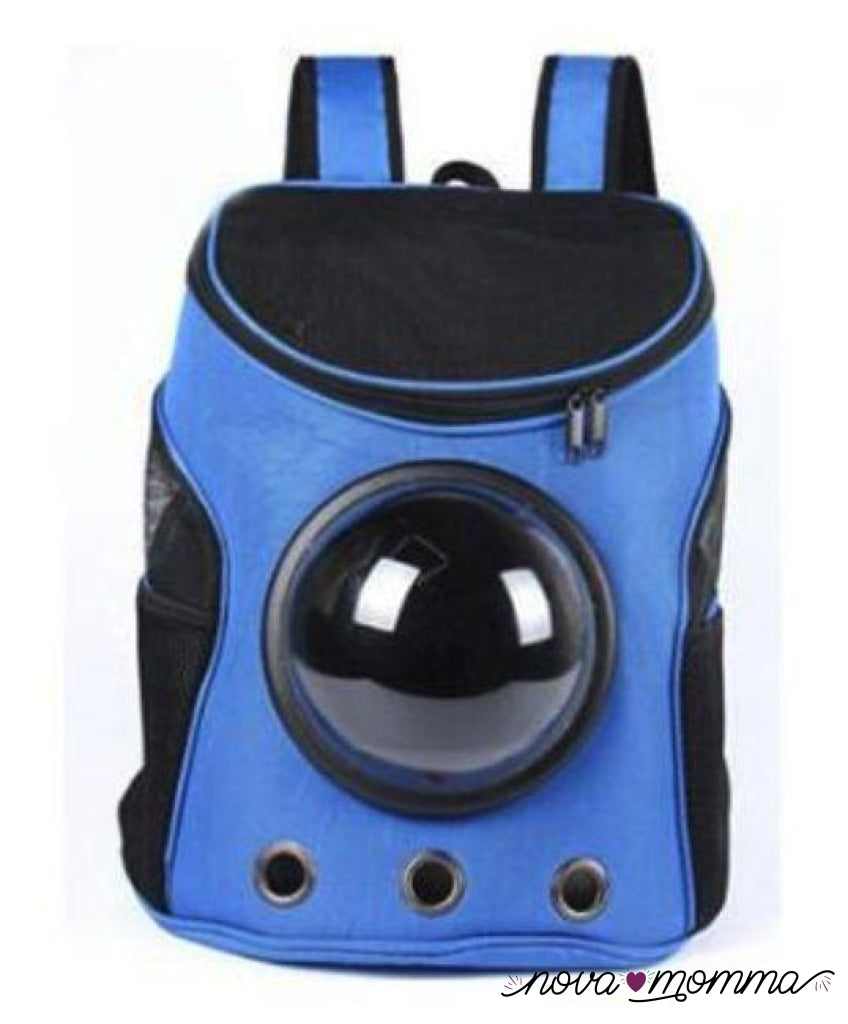 Pet Capsule Backpack Blue / M