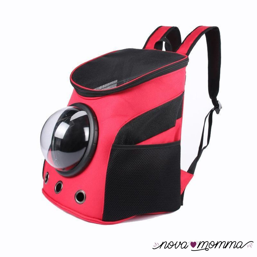 Pet Capsule Backpack Red / M