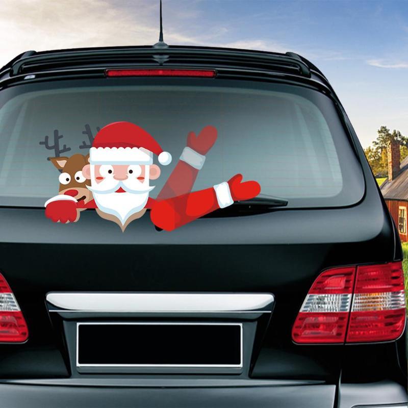 🎅⛄ Christmas Wiper, Rear Windshield Wiper Sticker