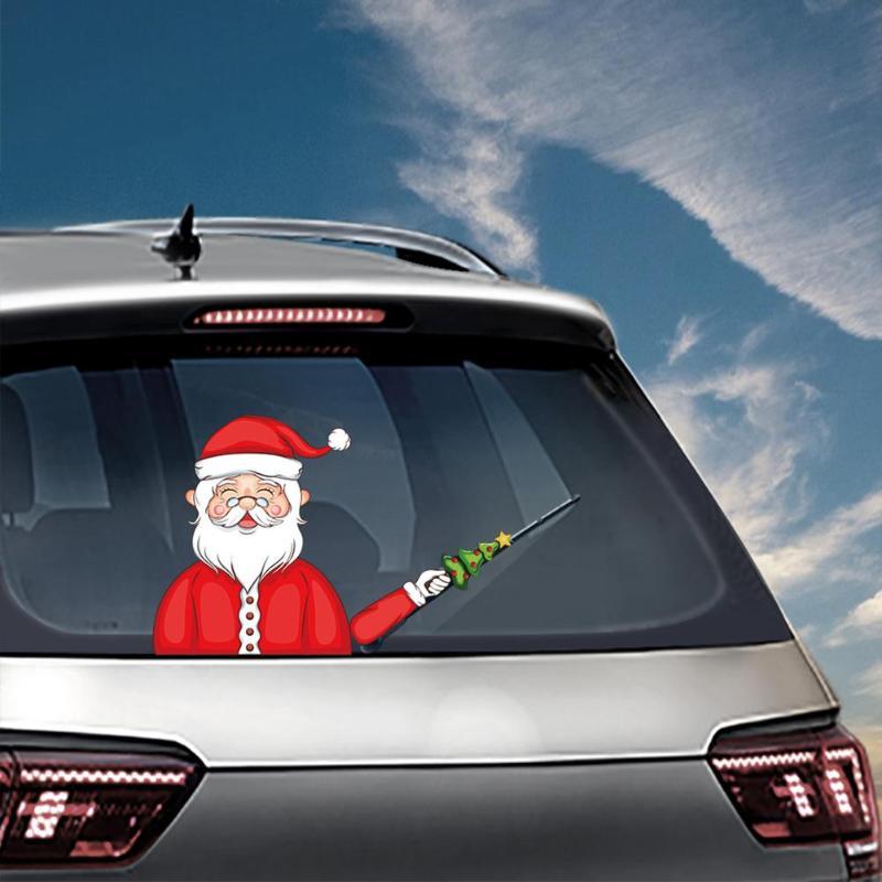 🎅⛄ Christmas Wiper, Rear Windshield Wiper Sticker