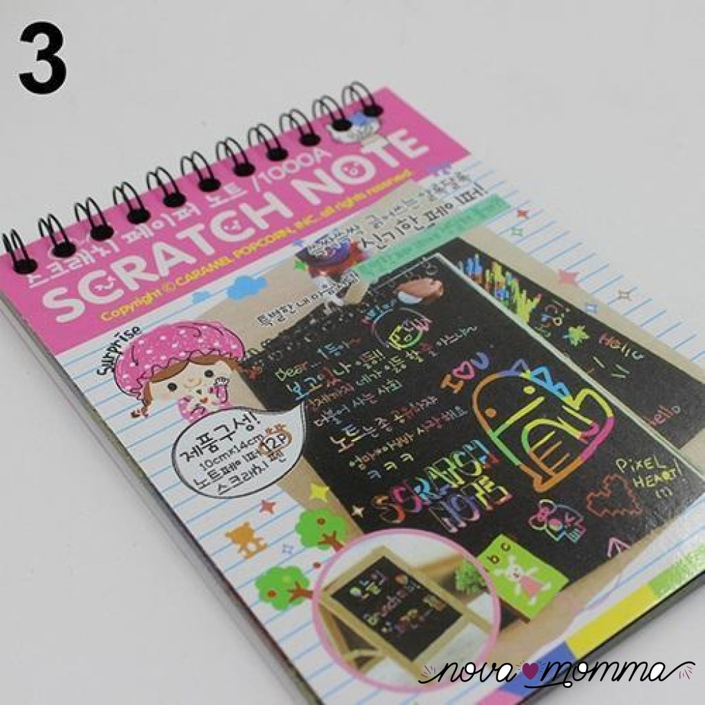 Scratch-Off Magic Rainbow Notebook 3