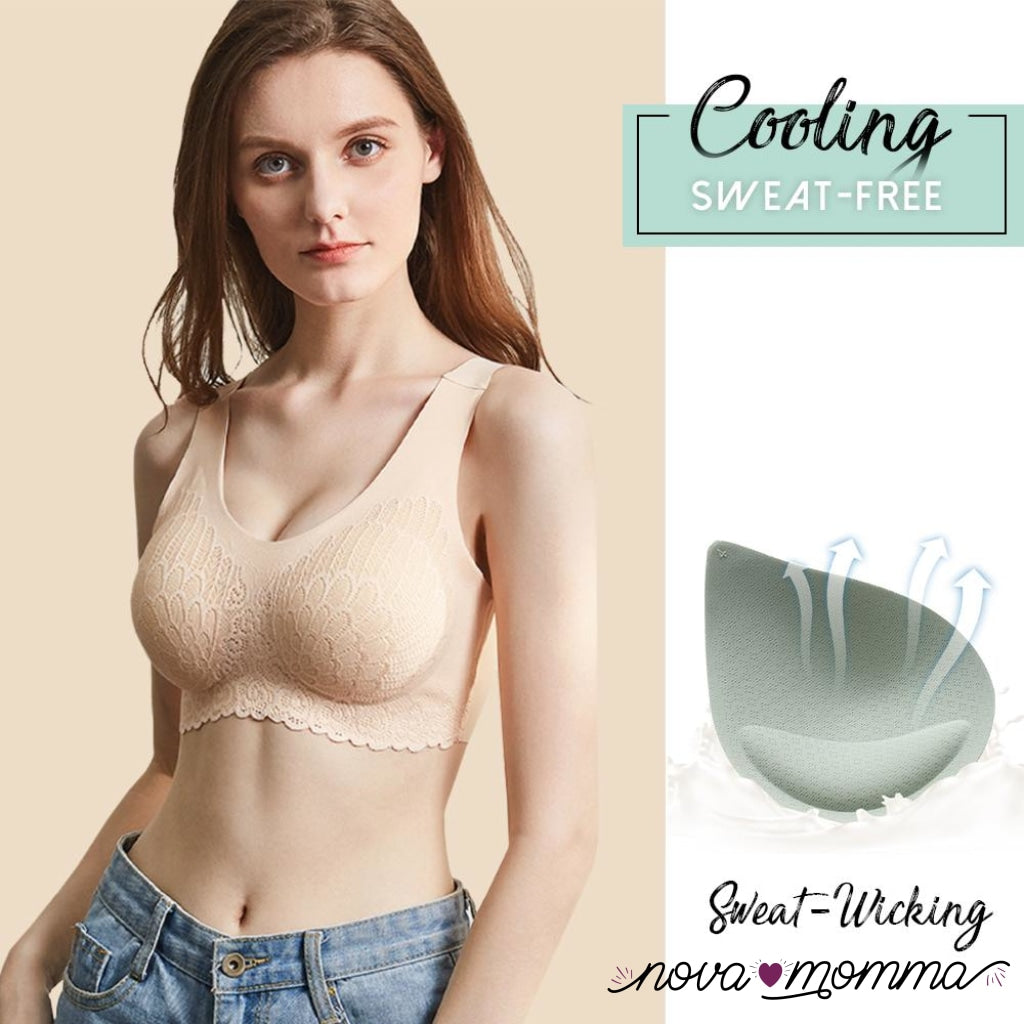 Up To 67% Off! 5D Wireless Contour Bra Beige / M