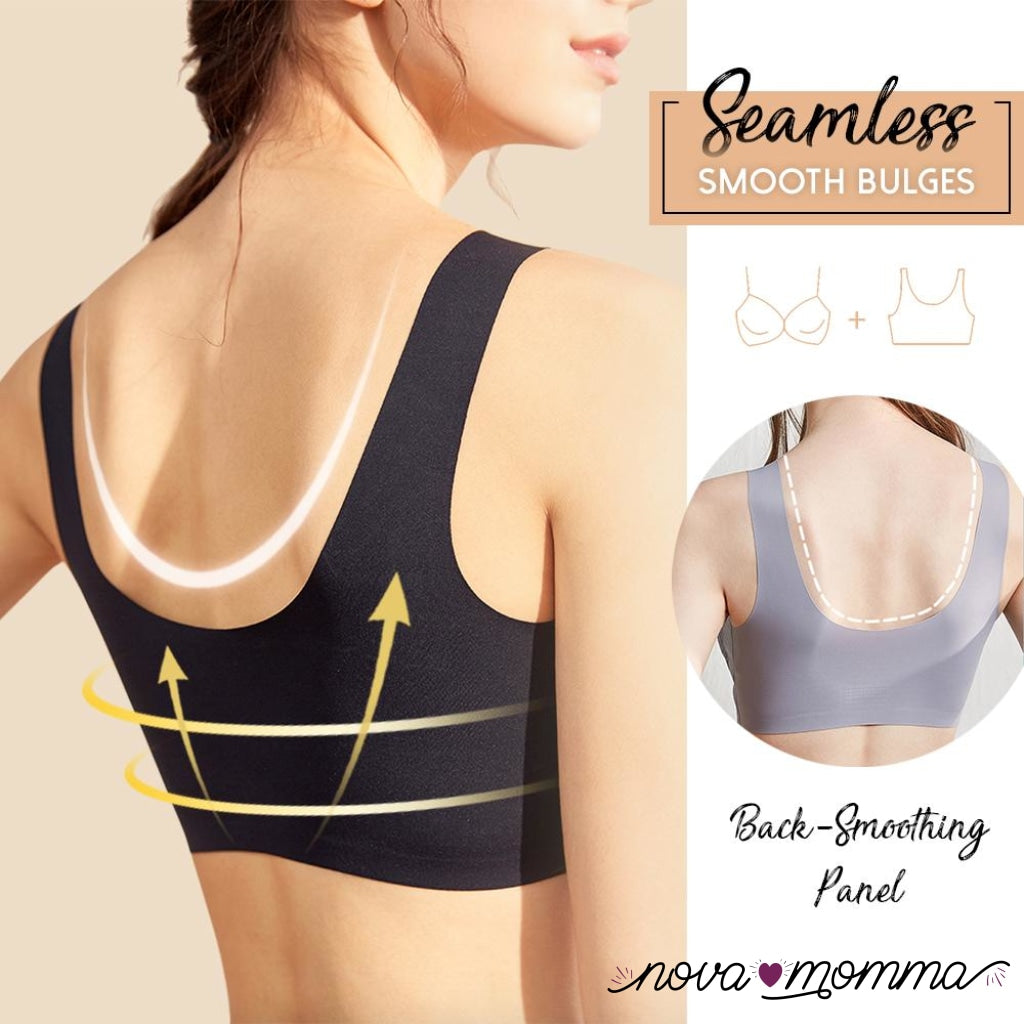 Up To 67% Off! 5D Wireless Contour Bra Gray / M